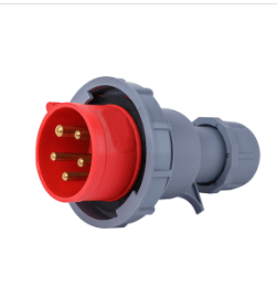 سوکت نری- 4P+E IP67 32A- کد محصول :  HIPS0532IP675